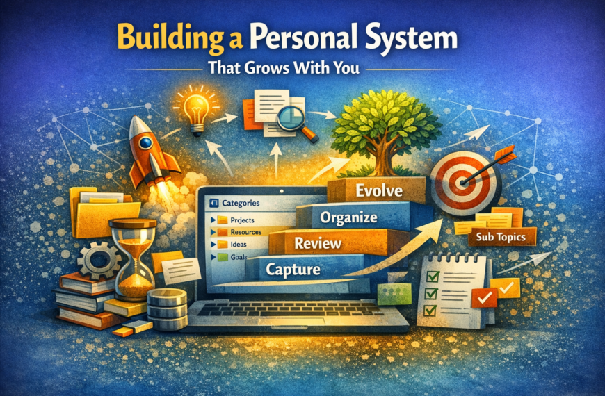 Building a Personal System That Grows With You